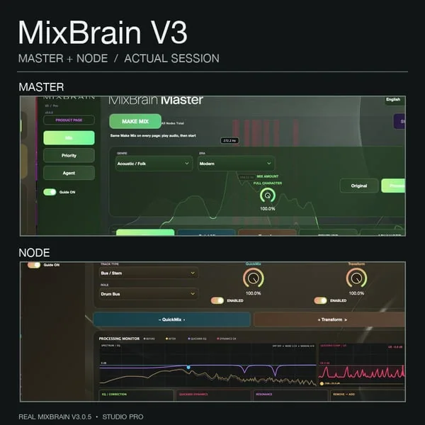 Official product image for MixBrain V3